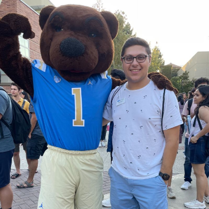 Portrait of $Nadir Founani, UCLA Resident Director